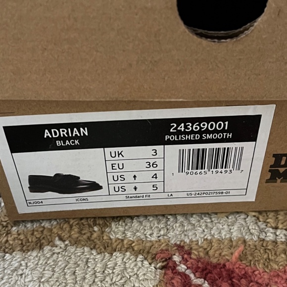 Doc Martens Adrian Black Loafer Size 6 brand new! - Picture 6 of 9